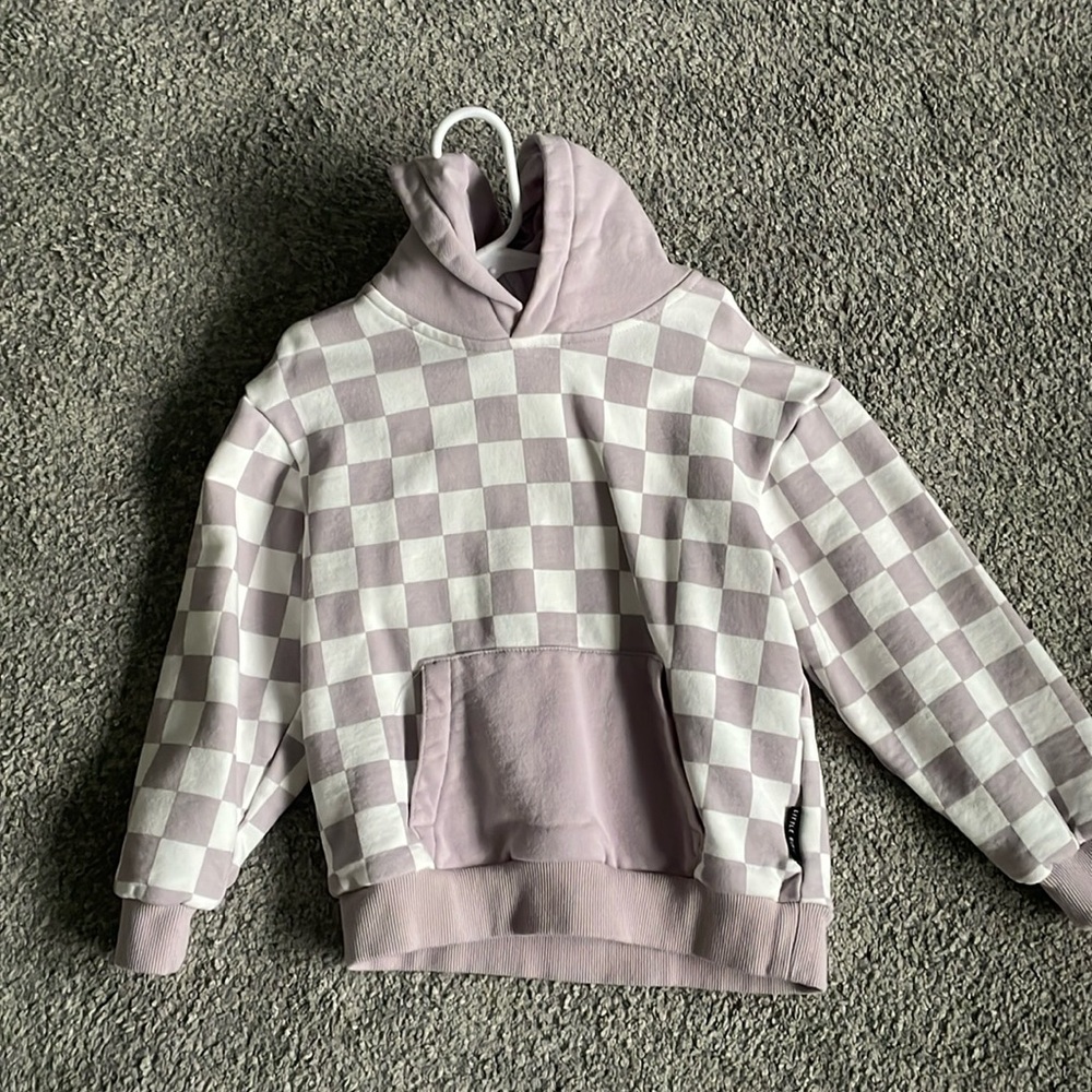Little Bipsy Checkered Hoodie - NWOT